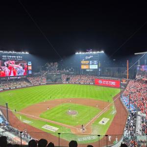 10.30 대전 한화생명 볼파크 417구역 구장 뷰