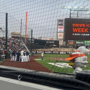 [볼파크] 포수후면석 100b 2열(맨앞)