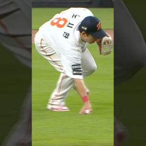 실점을 막는 노시환의 수비 본능