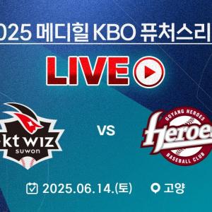 2025 메디힐 KBO 퓨처스리그 LIVE | KT 위즈 VS 고양 히어로즈